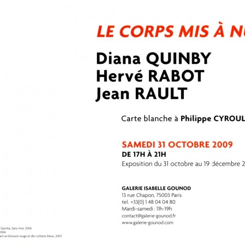 2009-Carte blanche à Philippe Cyroulnik-verso