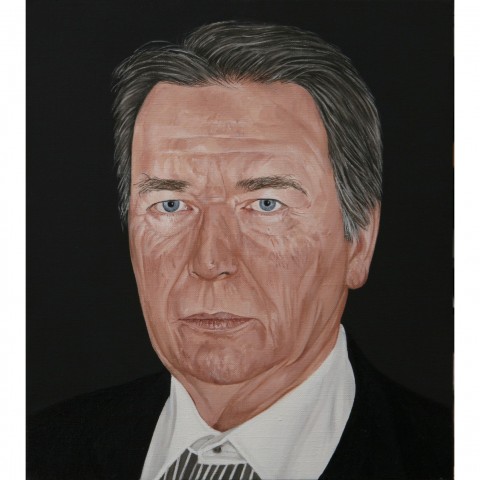 Anthony Vérot. Portrait de Jean Rault. Huile sur toile