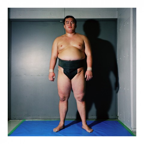 De la série Sumo portraits-01-Tokyo-2000