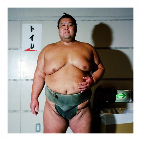 De la série Sumo portraits-03-Tokyo-2000