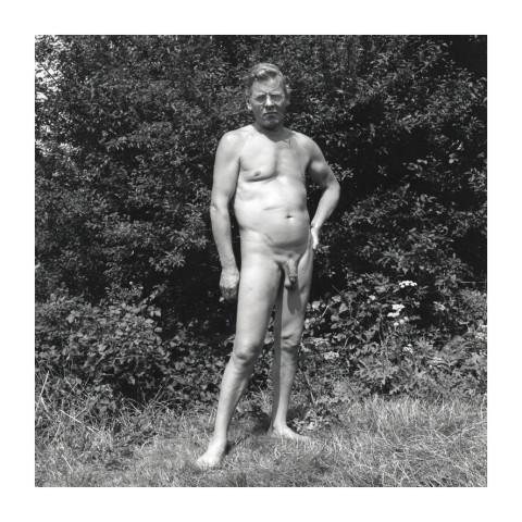 170-Homme devant un bosquet-1992