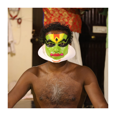 280-Danseur Kathakali-Kochi-Inde-2018