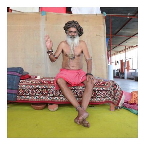 280-De la série Sadhus et Renonçants-Varanasi-2019-(Om Giri)-416A3174