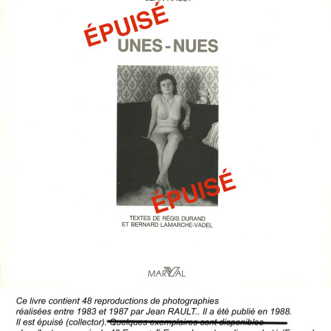 Couverture 1988-Unes-Nues-ÉPUISÉ