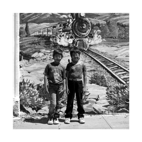 Twins, Antonito. Colorado 1989-Portraits américains réalisés en marge de la série Du Portrait publiée chez Marval en 1992